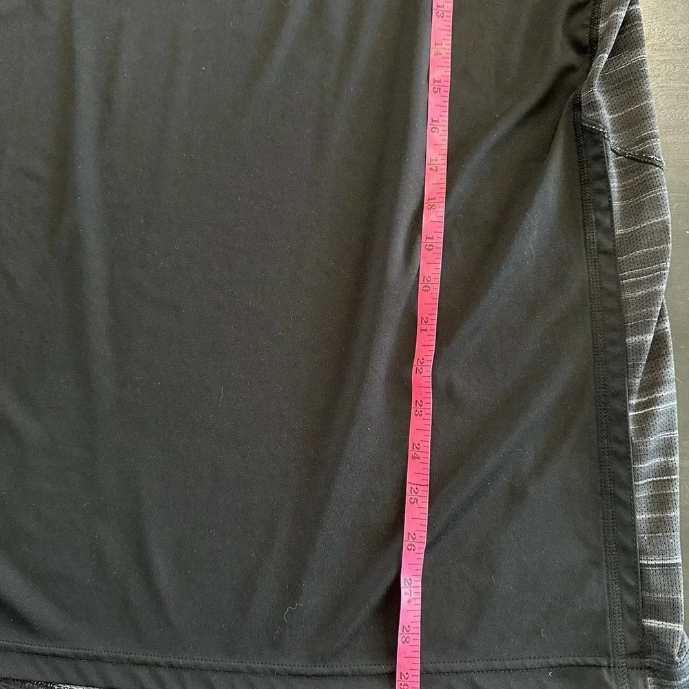 Washington‎ Nike Dri-Fit Short Sleeve Shirt Men's Black XL Gray Athletic Workout